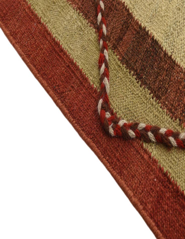 Detail image of 3' 8 x 6' 2 Hand Knotted Moroccan Wool Rug