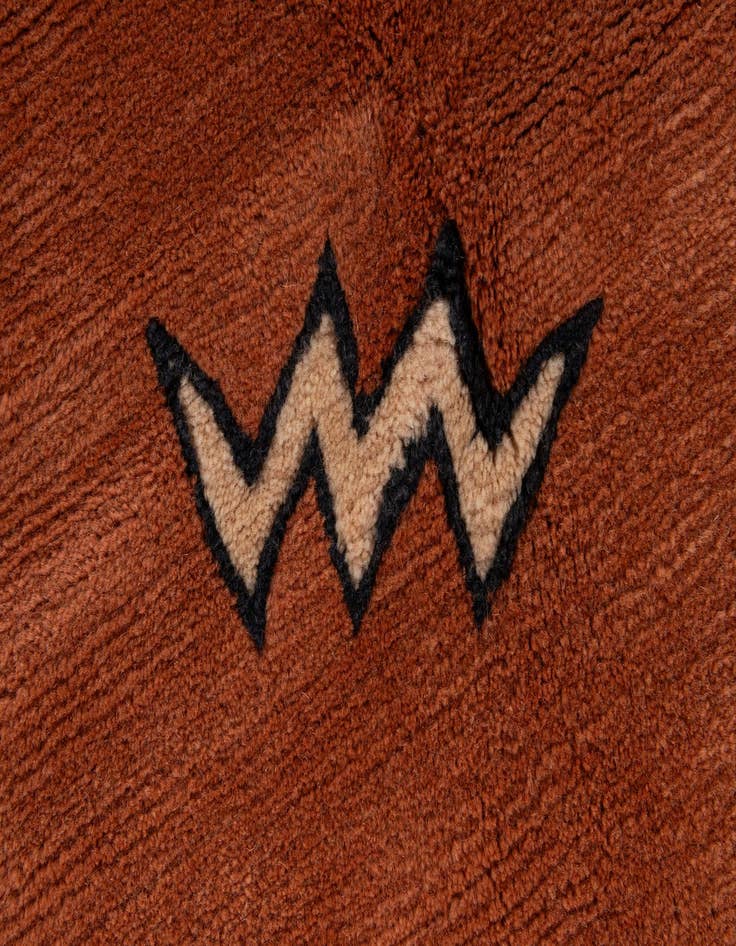 Detail image of  6' 7 x 9' 7  Hand Knotted Nepal Wool Rug