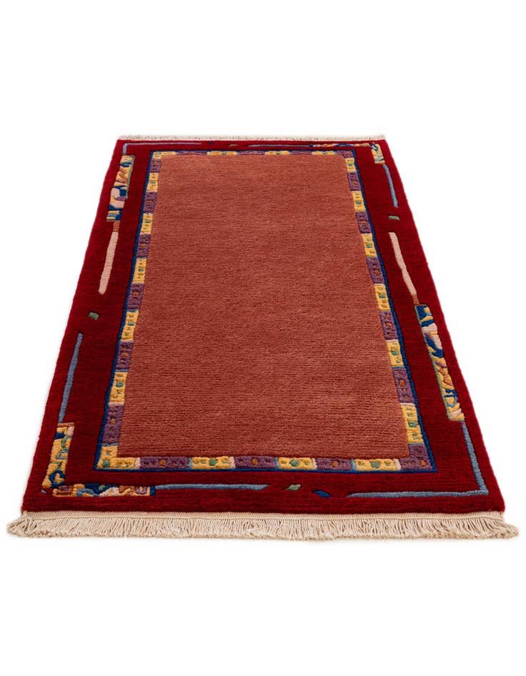 Detail image of  2' 6 x 4' 9  Hand Knotted Nepal Wool Rug