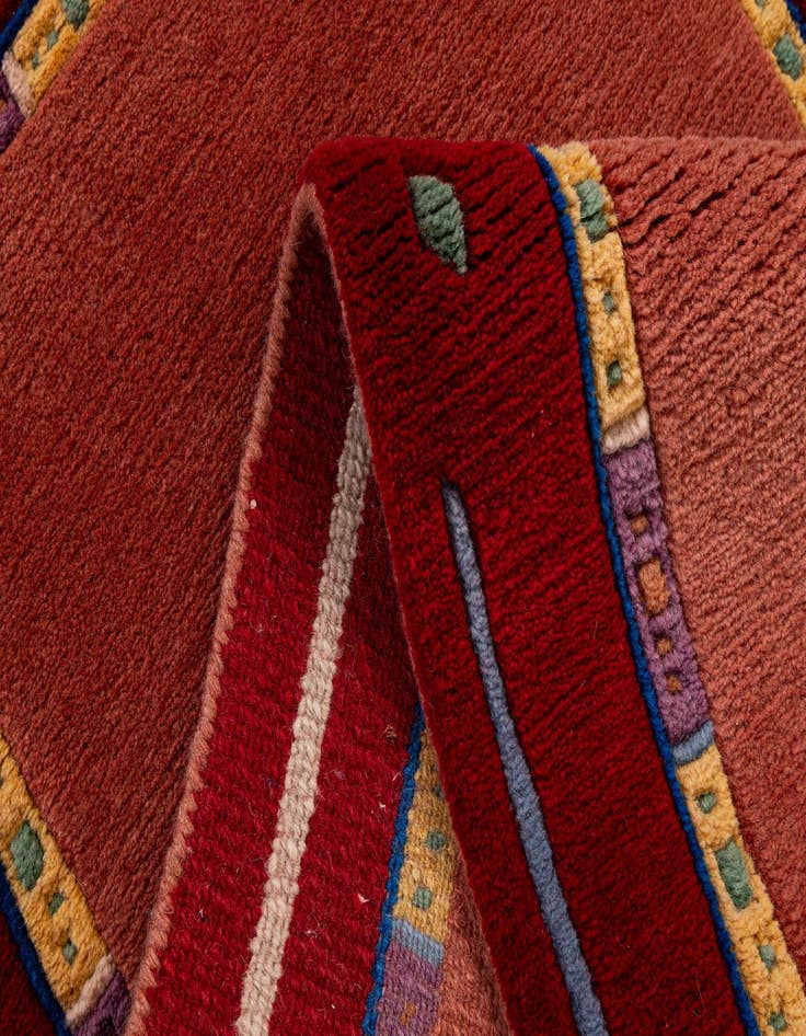 Detail image of  2' 6 x 4' 9  Hand Knotted Nepal Wool Rug