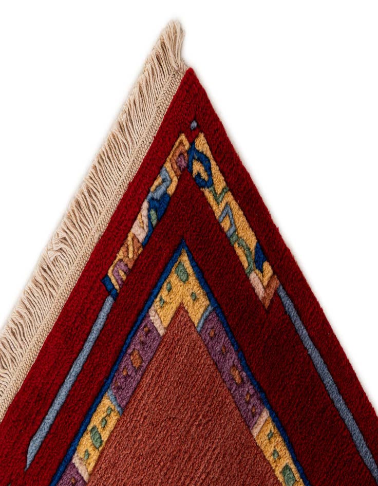 Detail image of  2' 6 x 4' 9  Hand Knotted Nepal Wool Rug