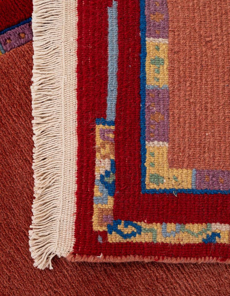 Detail image of  2' 6 x 4' 9  Hand Knotted Nepal Wool Rug