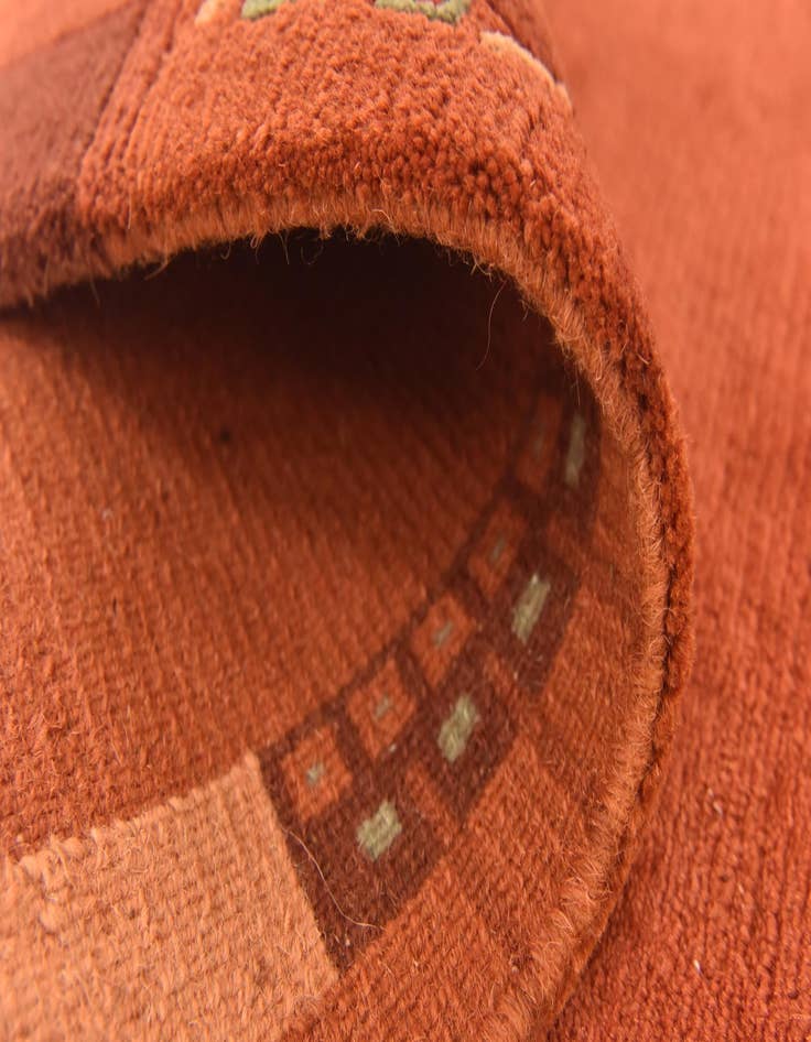 Detail image of  2' 5 x 4' 8  Hand Knotted Nepal Wool Rug