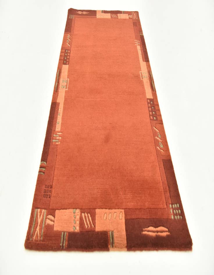 Detail image of  2' 5 x 4' 8  Hand Knotted Nepal Wool Rug