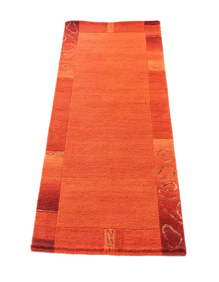 Detail image of  2' 4 x 4' 9  Hand Knotted Nepal Rug