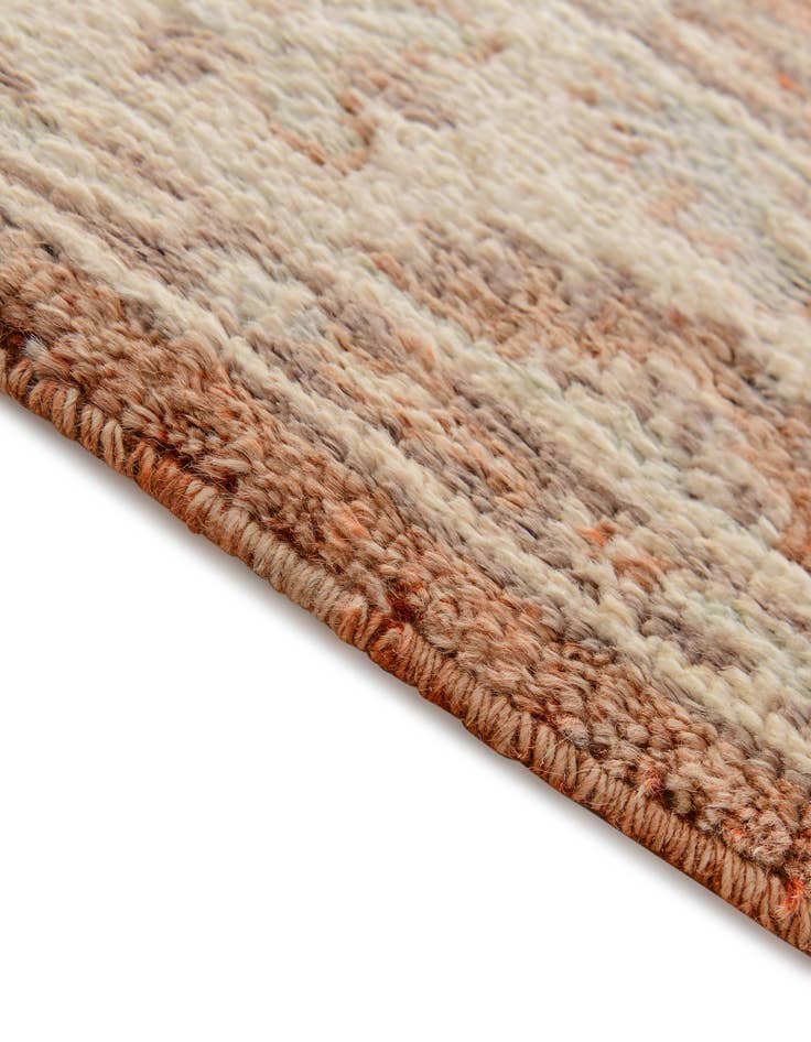 Detail image of  5' 6 x 8' 3  Hand Knotted Oushak Wool Rug