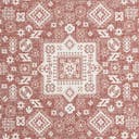 Rust Red 7' 10 x 10' Aztec Indoor / Outdoor Rug | Rugs.com