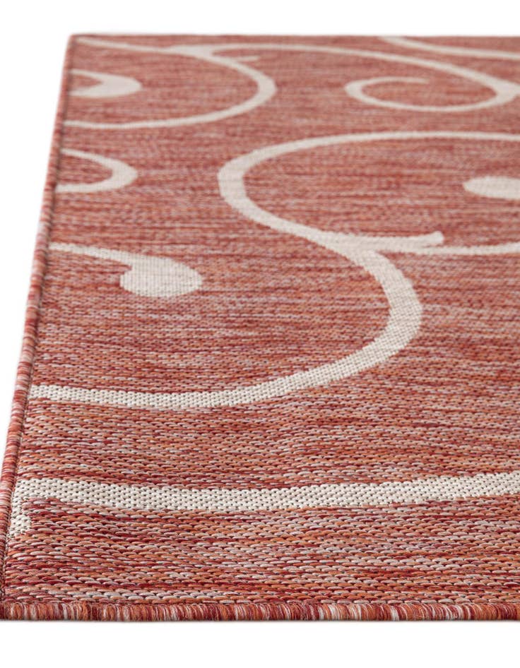 Detail image of  9' x 12'  Washable Botanical Indoor / Outdoor Rug