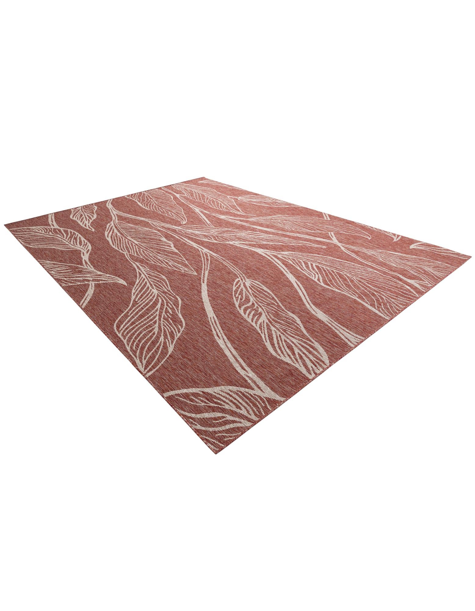 Rust Red 9' x 12' 2 Botanical Indoor / Outdoor Rug | Rugs.com