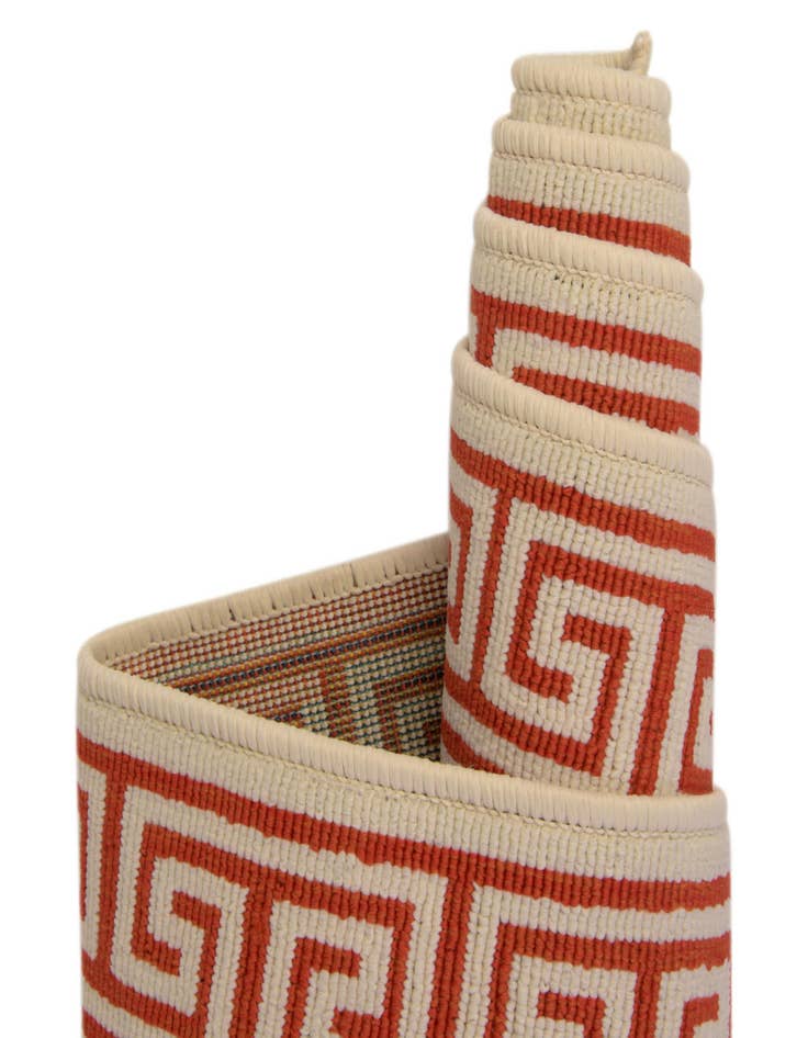 Detail image of  5' 3 x 8'  Washable Coastal Indoor / Outdoor Rug