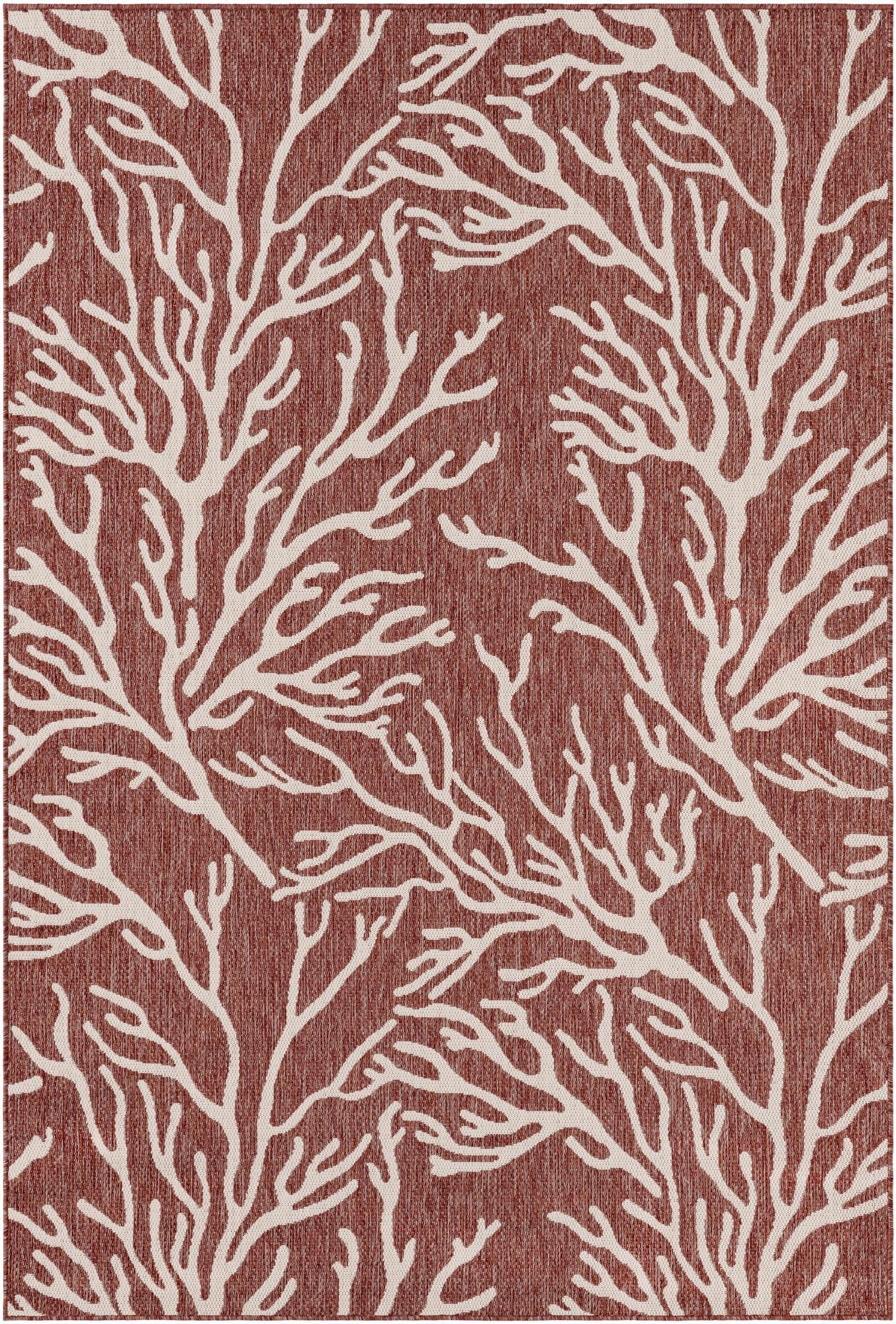  6' x 9'  Washable Coastal Indoor / Outdoor Rug