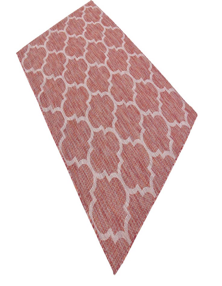 Detail image of  4' x 6'  Washable Lattice Indoor / Outdoor Rug