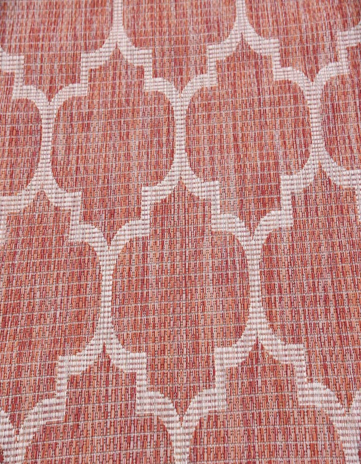 Detail image of  4' x 6'  Washable Lattice Indoor / Outdoor Rug