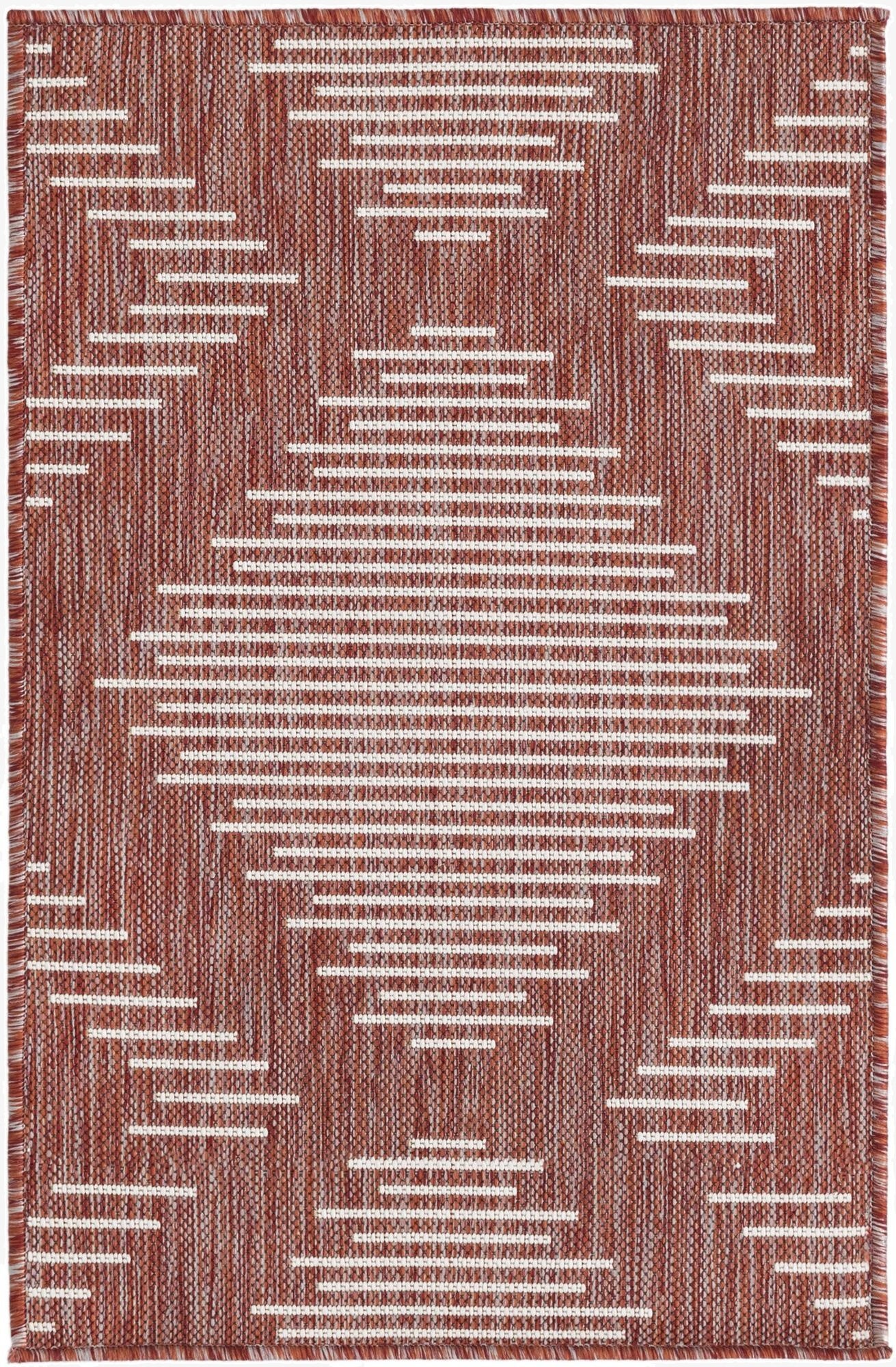  2' x 3'  Washable Modern Indoor / Outdoor Rug