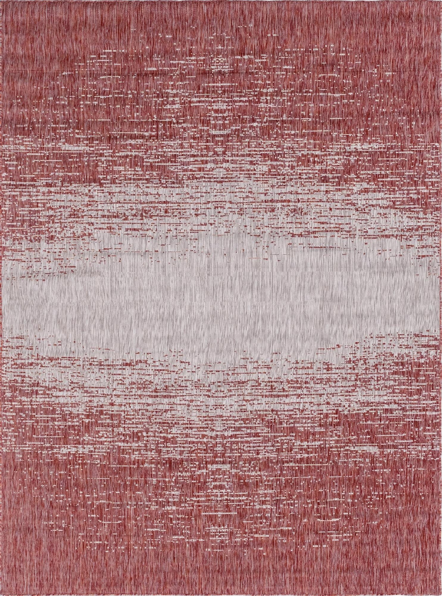  7' x 10'  Washable Modern Indoor / Outdoor Rug