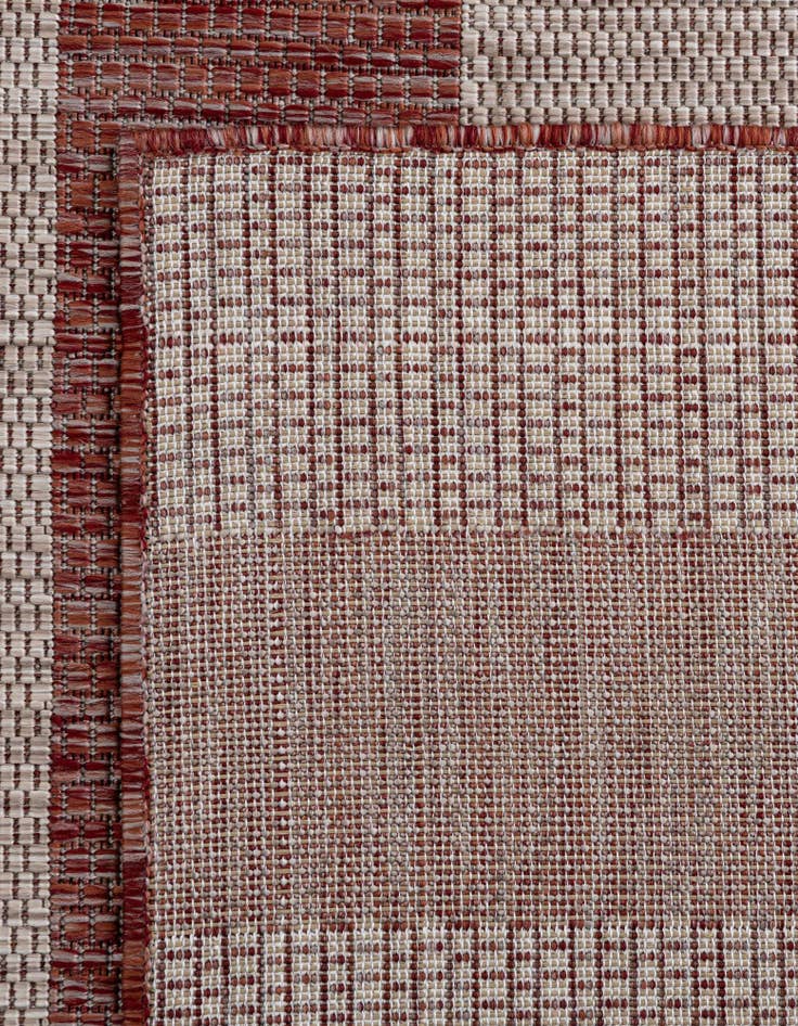 Detail image of  10' x 14'  Washable Ribbon Indoor / Outdoor Rug