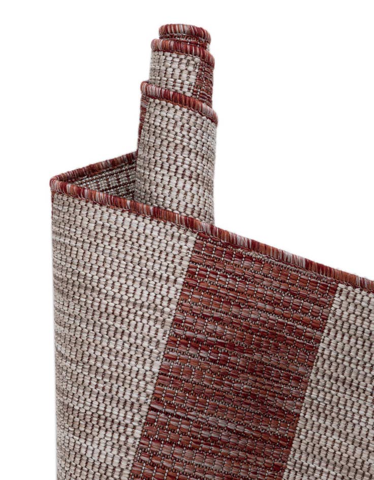 Detail image of  10' x 14'  Washable Ribbon Indoor / Outdoor Rug