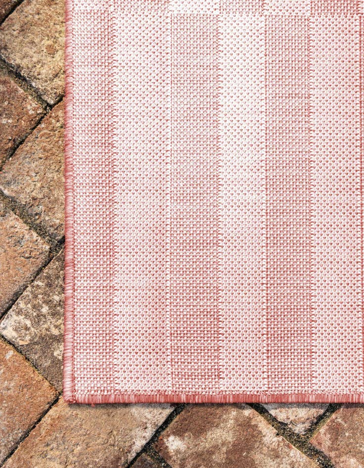 Detail image of  6' x 9'  Washable Ribbon Indoor / Outdoor Rug