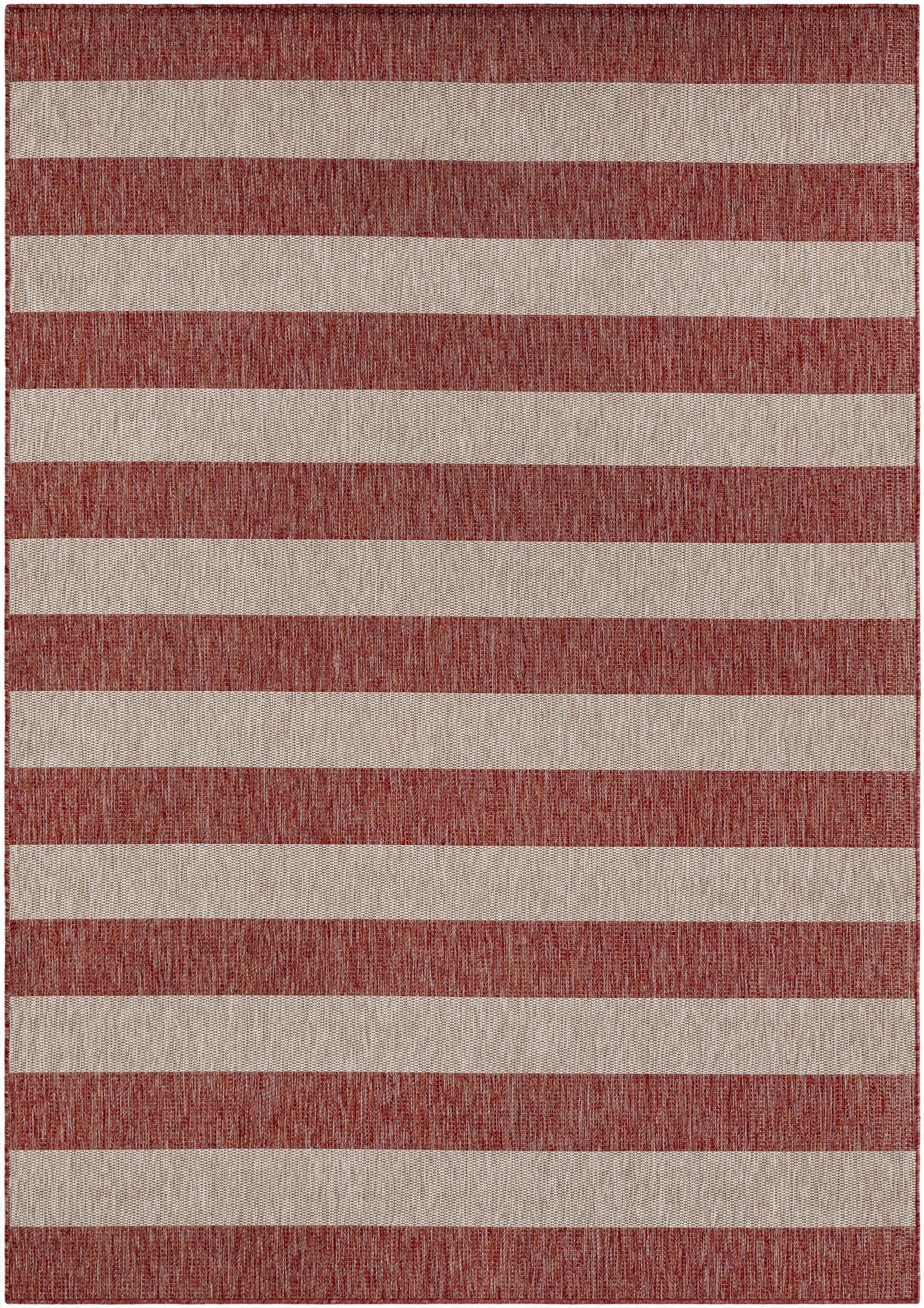  7' x 10'  Washable Ribbon Indoor / Outdoor Rug