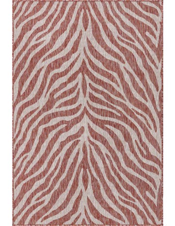4' x 6' Washable Safari Indoor / Outdoor Rug