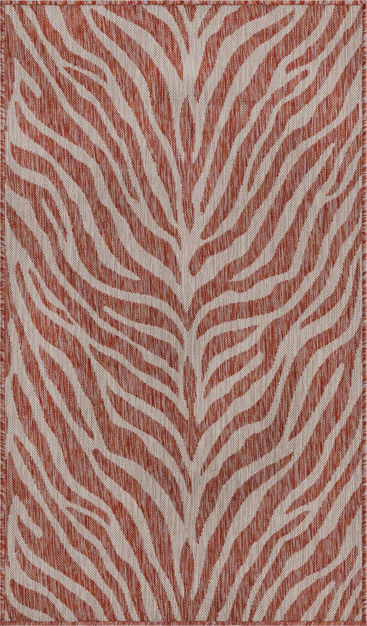  3' x 5' 3  Washable Safari Indoor / Outdoor Rug