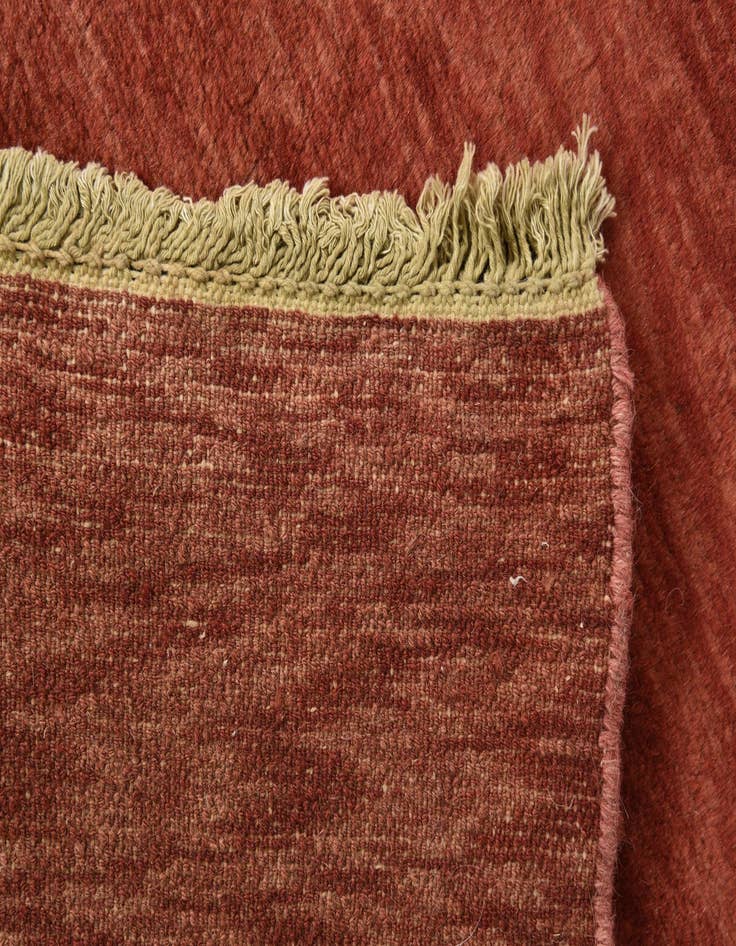 Detail image of  5' 7 x 7' 9  Hand Knotted Over-Dyed Ziegler Rug