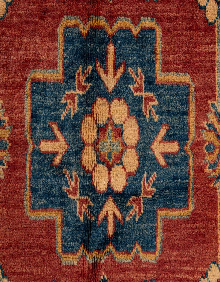 Detail image of  8' 7 x 11' 9  Hand Knotted Peshawar Ziegler Wool Rug