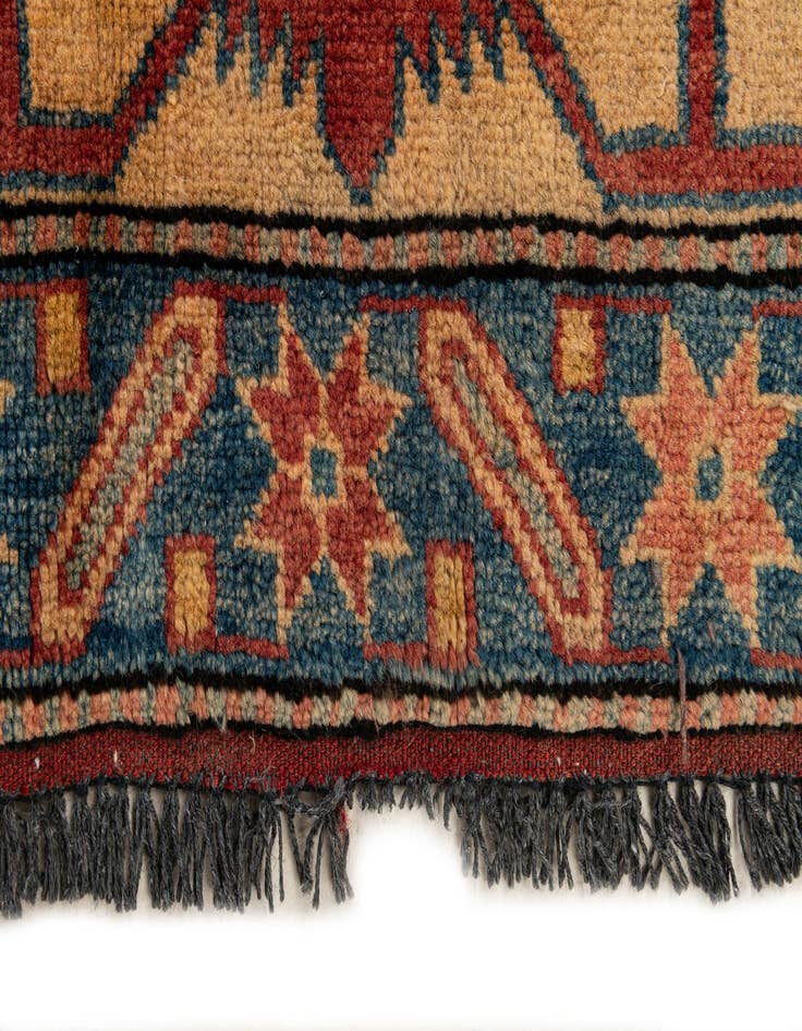 Detail image of  8' 7 x 11' 9  Hand Knotted Peshawar Ziegler Wool Rug