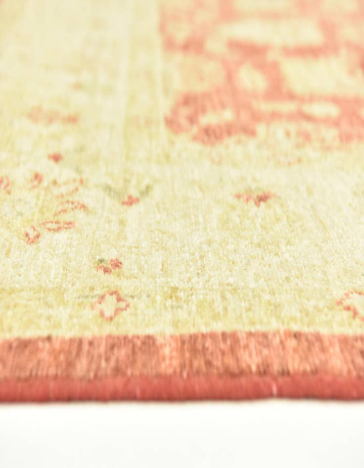 Detail image of  5' x 6' 4  Hand Knotted Peshawar Ziegler Rug