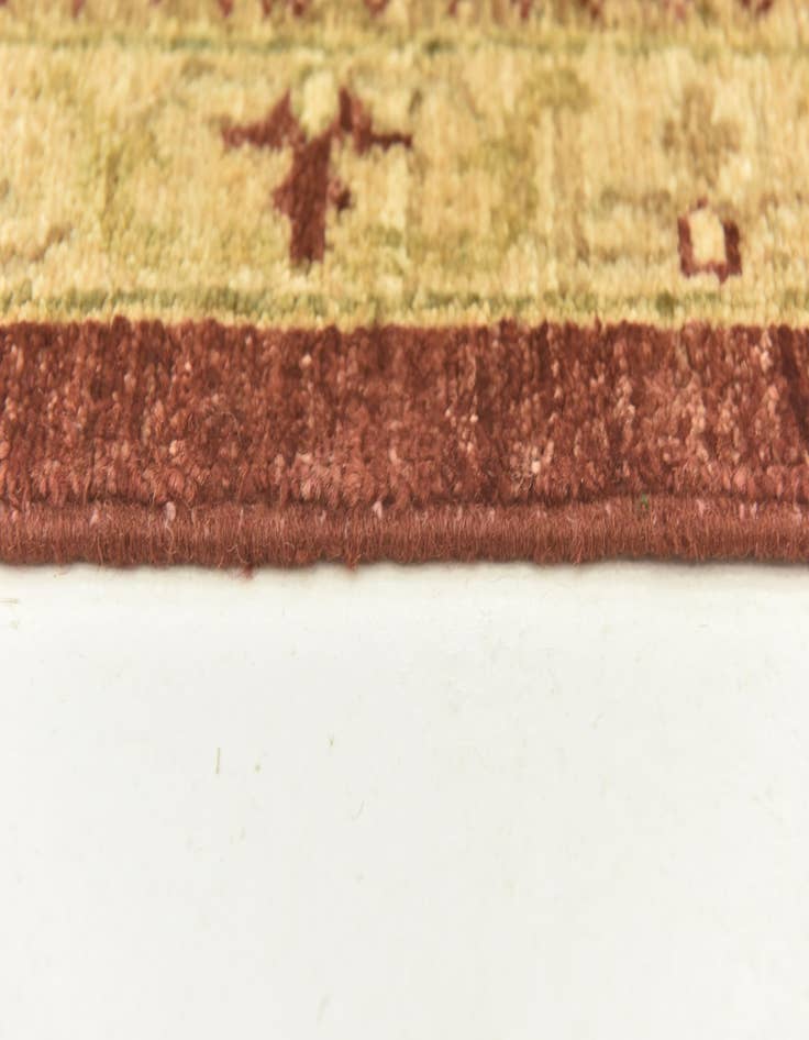 Detail image of  6' 10 x 8' 1  Hand Knotted Peshawar Ziegler Rug