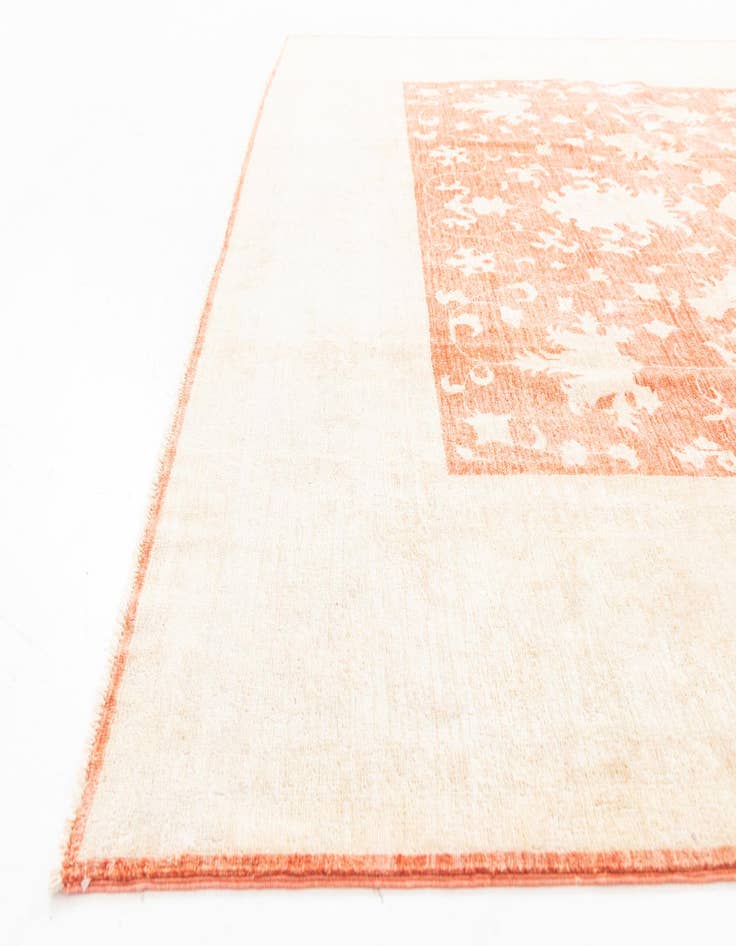 Detail image of  8' x 11' 8  Hand Knotted Peshawar Ziegler Oriental Rug