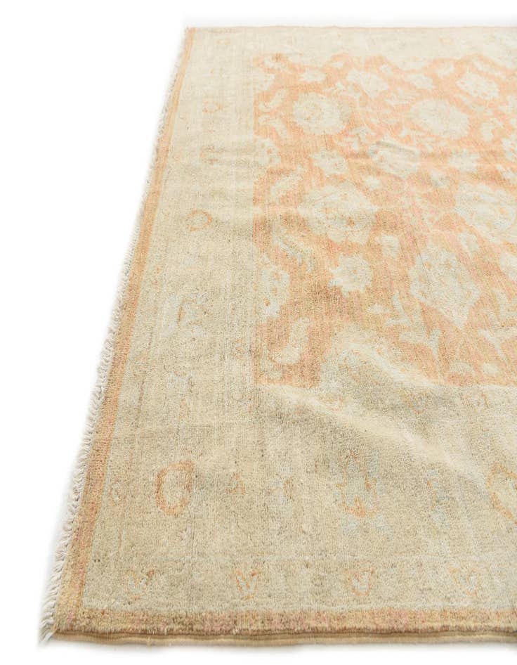 Detail image of  5' 6 x 7' 10  Hand Knotted Peshawar Ziegler Rug