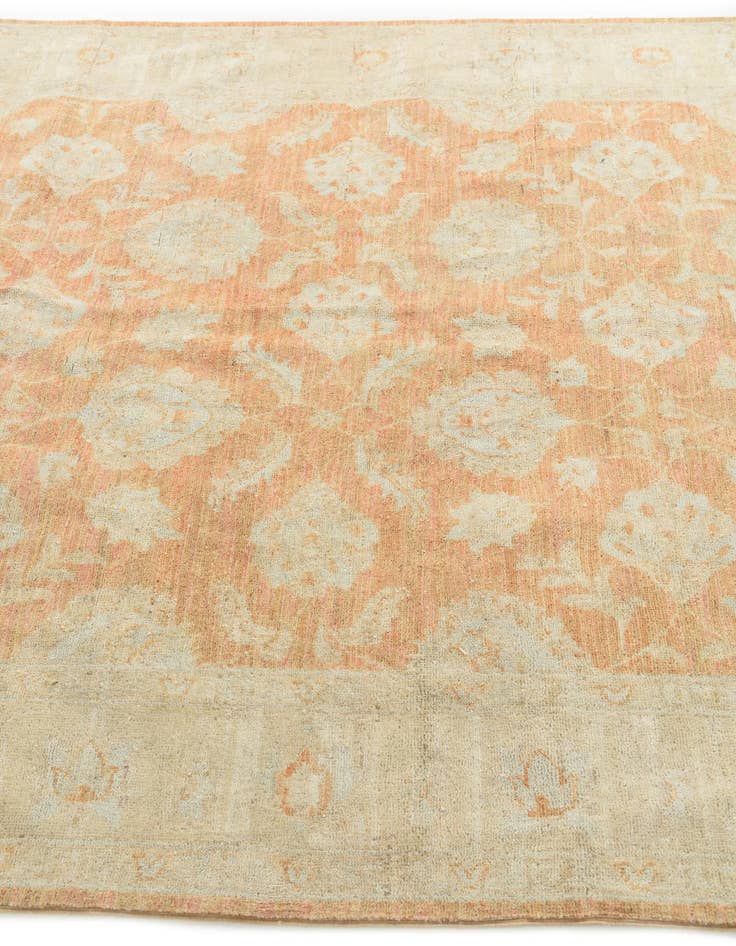 Detail image of  5' 6 x 7' 10  Hand Knotted Peshawar Ziegler Rug