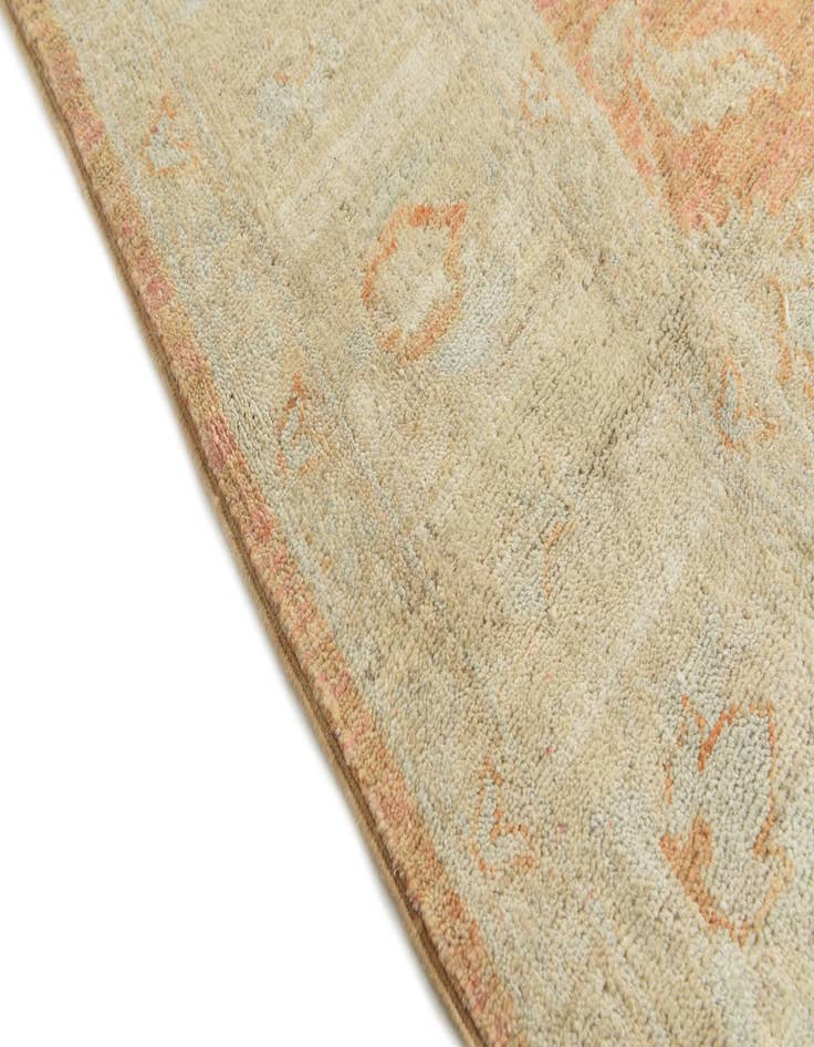 Detail image of  5' 6 x 7' 10  Hand Knotted Peshawar Ziegler Rug