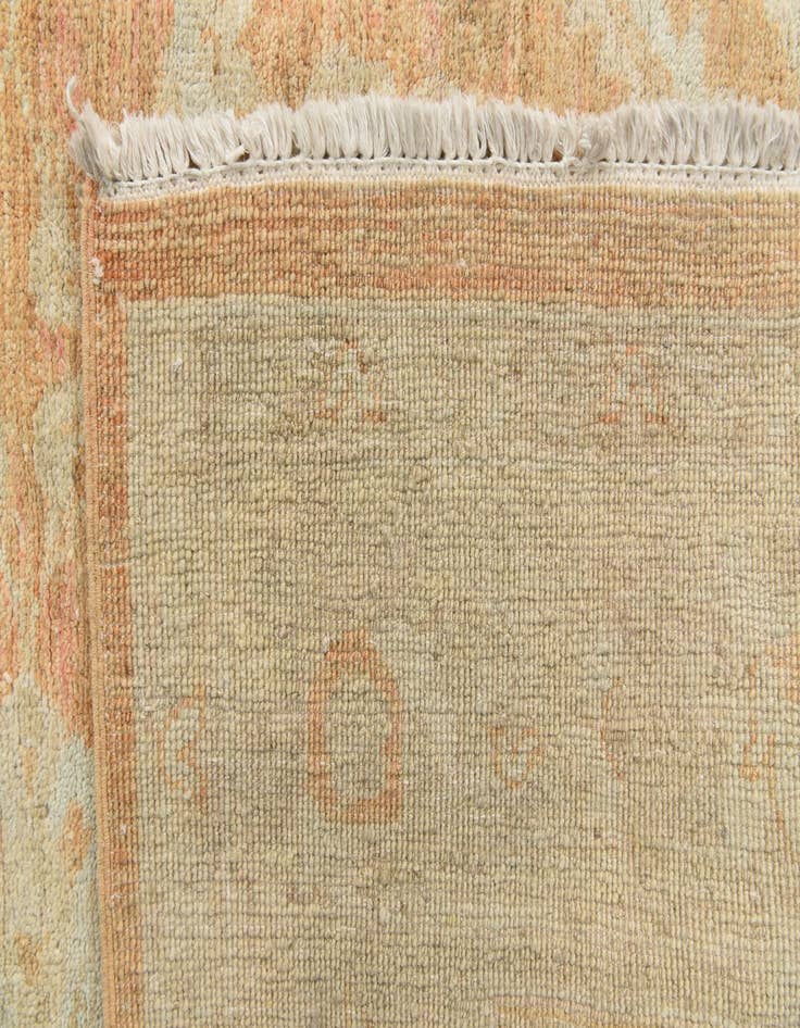 Detail image of  5' 6 x 7' 10  Hand Knotted Peshawar Ziegler Rug