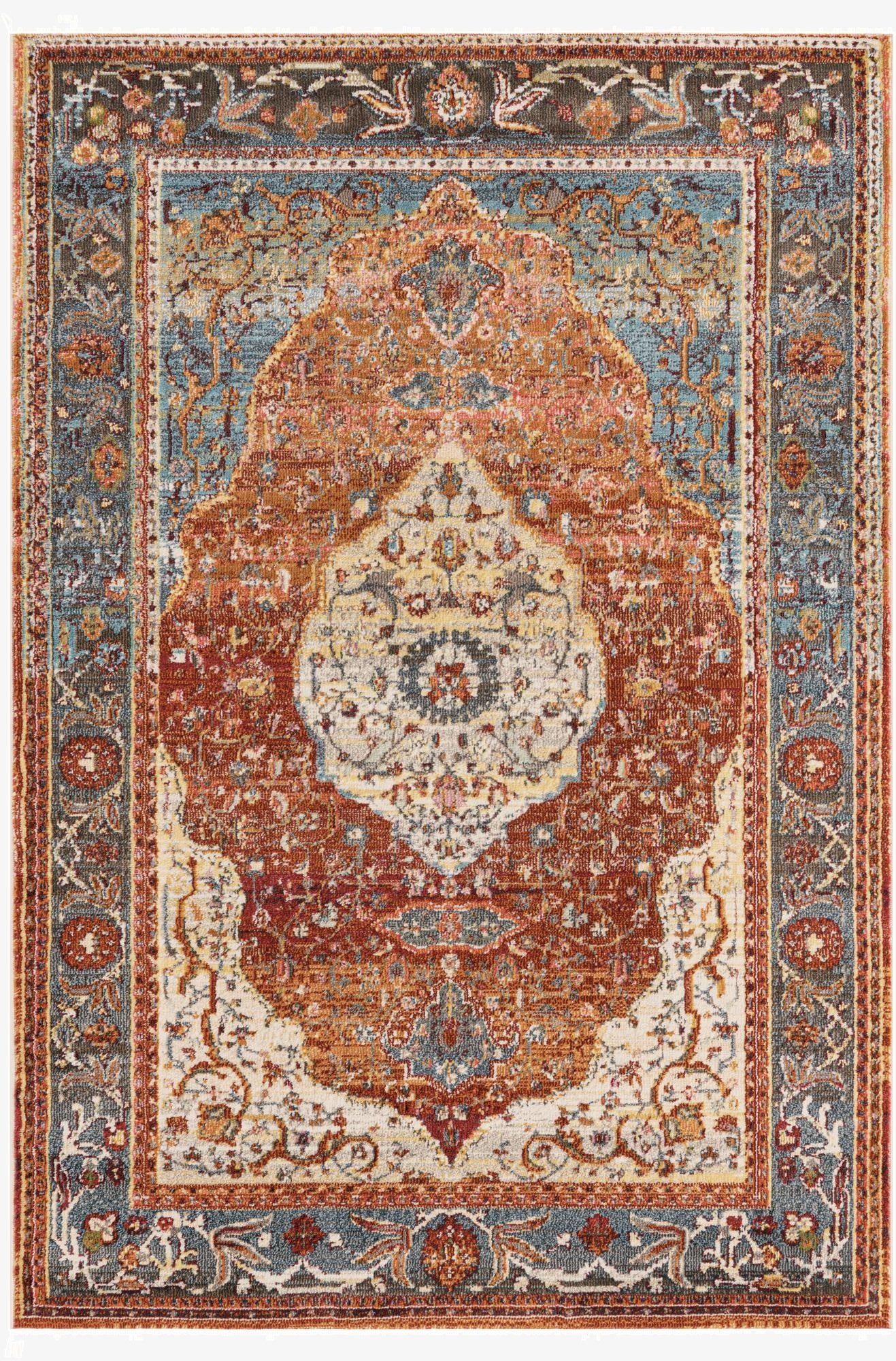  4' 3 x 6' Santiago Rug