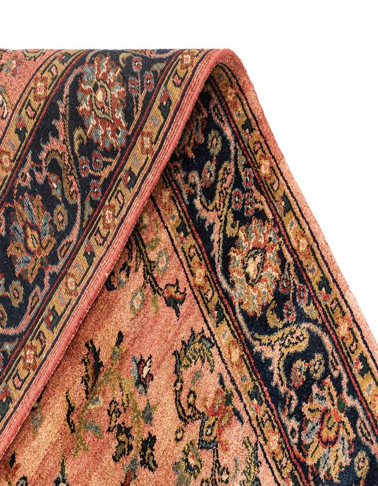 Detail image of  6' 6 x 10'  Hand Knotted Sarough Wool Rug