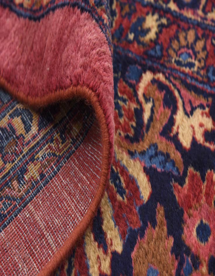 Detail image of  13' 6 x 29' 2  Hand Knotted Sarough Persian Wool Rug