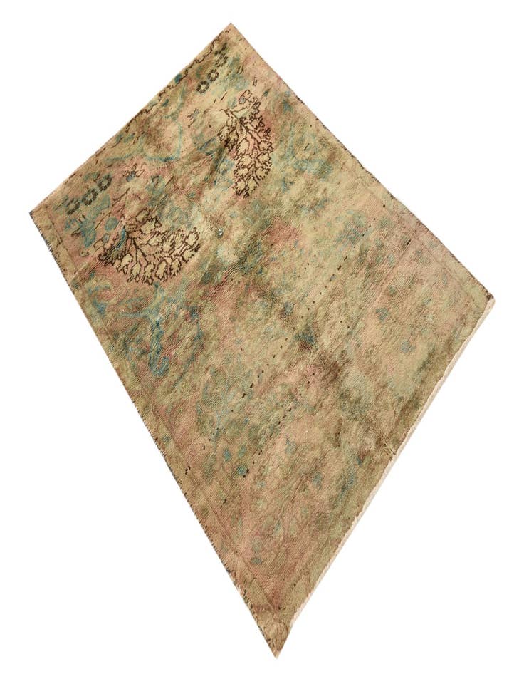 Detail image of 2' 9 x 3' 10 Hand Knotted Tabriz Persian Wool Rug