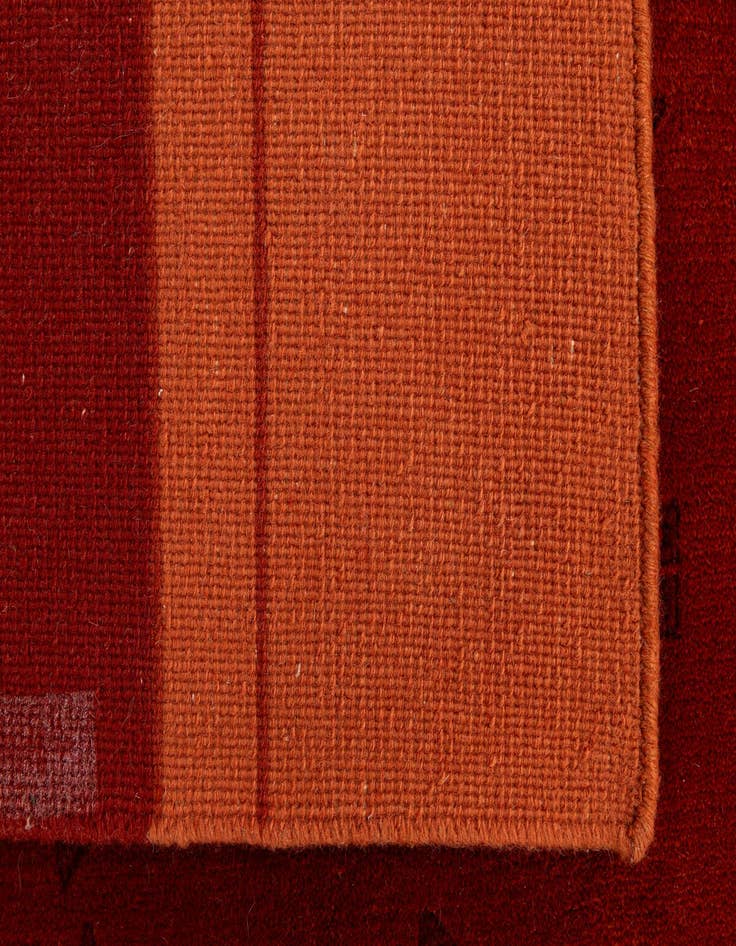 Detail image of  5' 8 x 7' 10  Hand Knotted Tibet Wool Rug