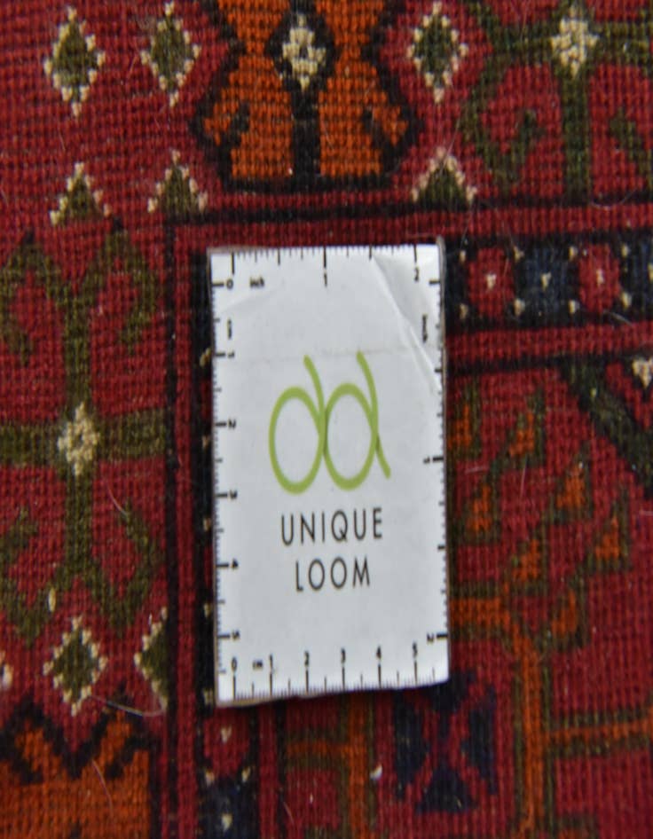 Detail image of  5' 4 x 8' 2  Hand Knotted Torkaman Oriental Wool Rug