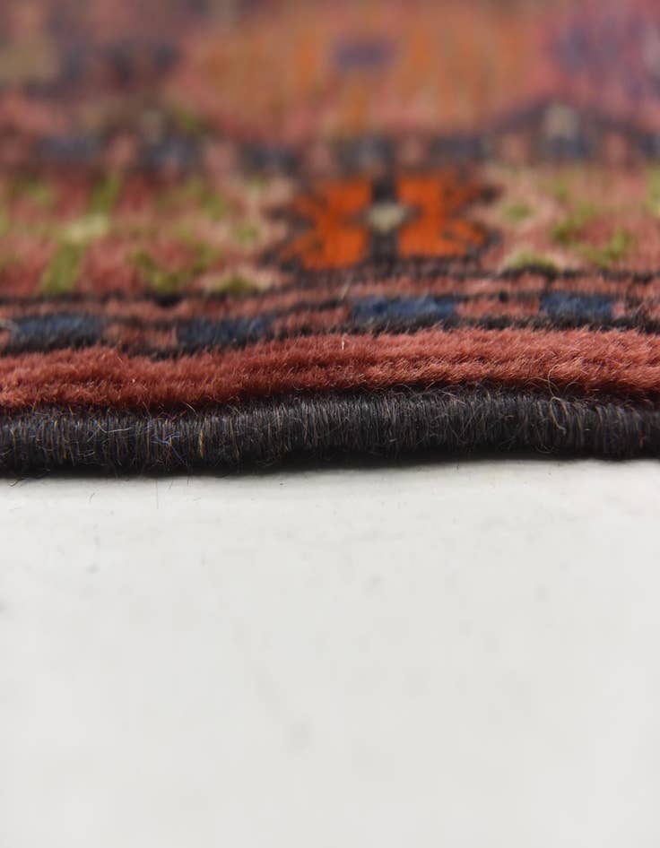 Detail image of  5' 4 x 8' 2  Hand Knotted Torkaman Oriental Wool Rug