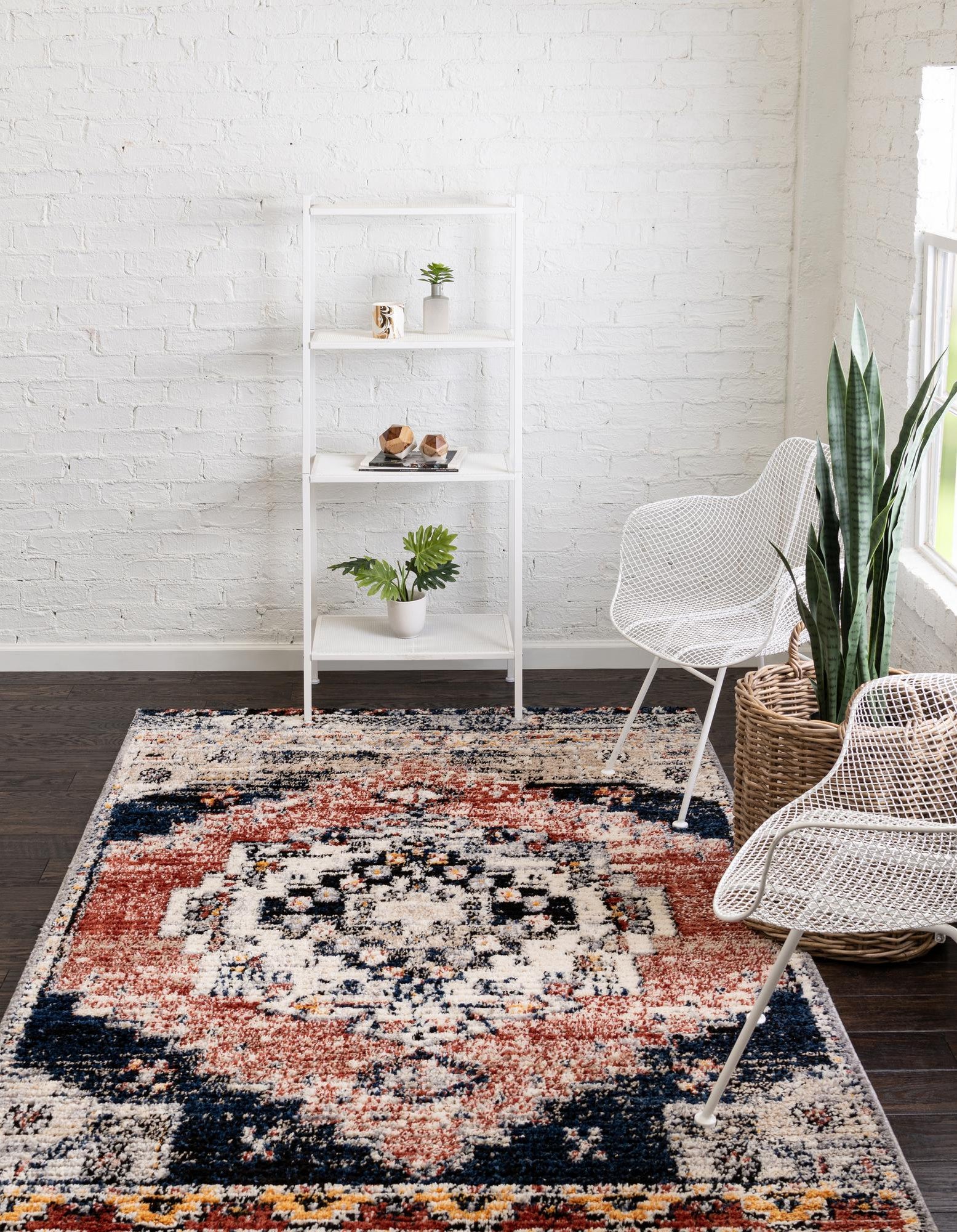 Rust Red 10' x 14' Tucson Rug | Rugs.com