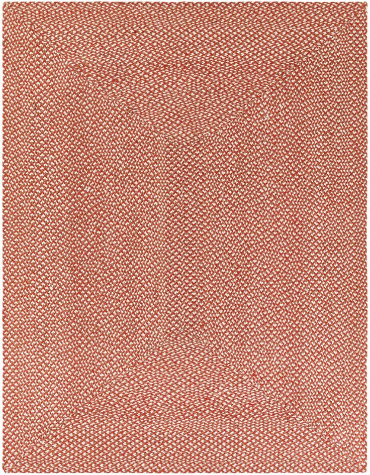 Detail image of  5' 1 x 8'  Hand Tweed Braided Jute Rug