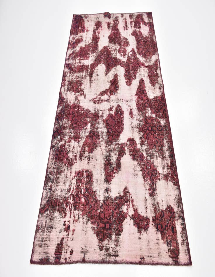 Detail image of  3' 7 x 6' 2  Hand Knotted Ultra Vintage Persian Wool Rug