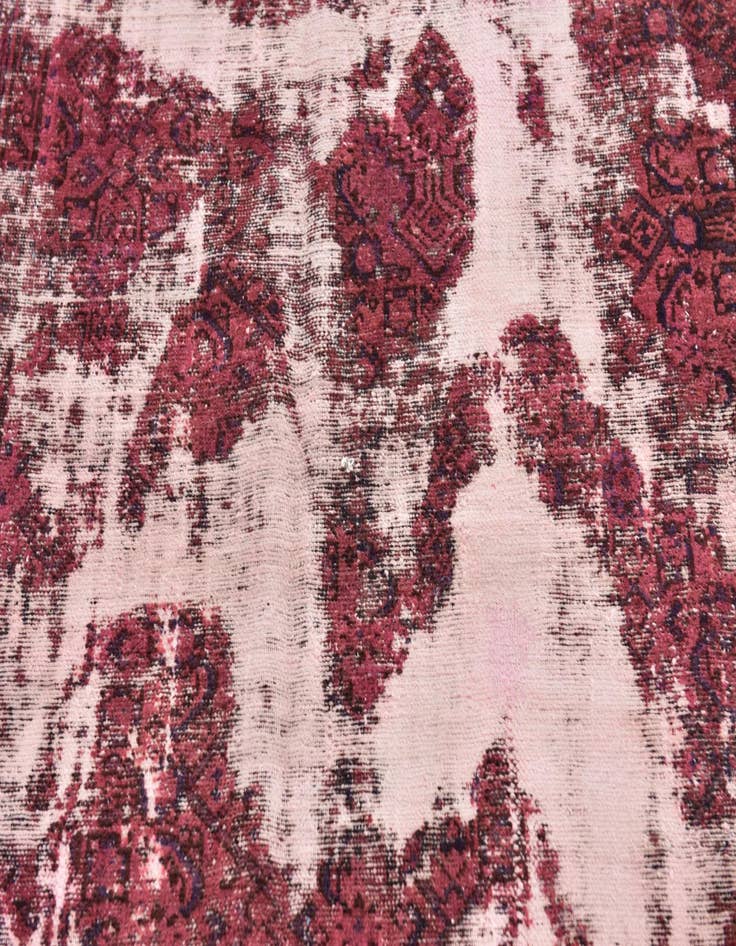 Detail image of  3' 7 x 6' 2  Hand Knotted Ultra Vintage Persian Wool Rug