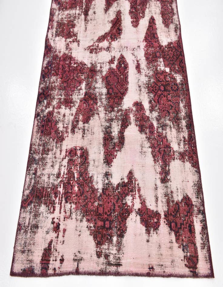 Detail image of  3' 7 x 6' 2  Hand Knotted Ultra Vintage Persian Wool Rug