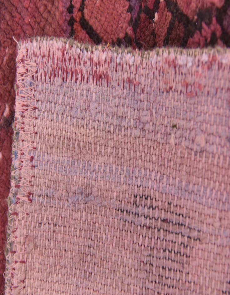 Detail image of  6' 6 x 8' 10  Hand Knotted Ultra Vintage Persian Wool Rug