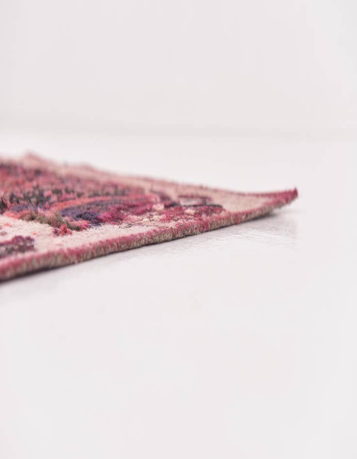 Detail image of  6' 6 x 8' 10  Hand Knotted Ultra Vintage Persian Wool Rug