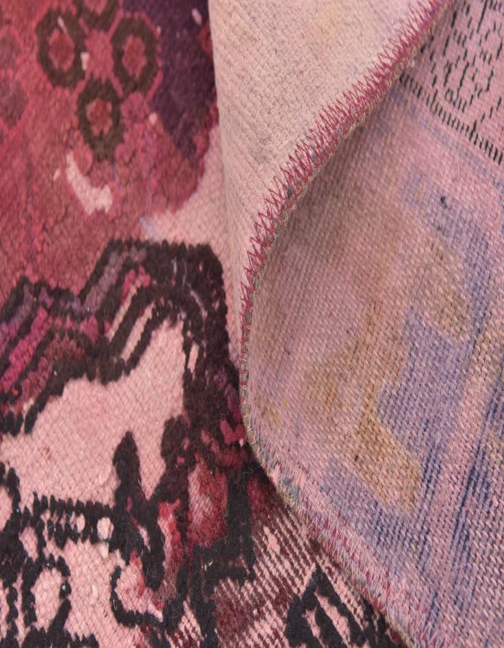 Detail image of  6' 6 x 8' 10  Hand Knotted Ultra Vintage Persian Wool Rug